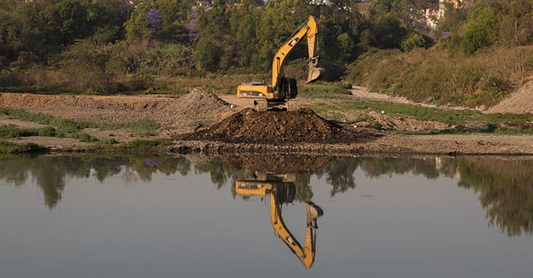 Avance de obra en la Presa San Joaquín - Foto 1 Avance de obra en la Presa San Joaquín - Foto 1