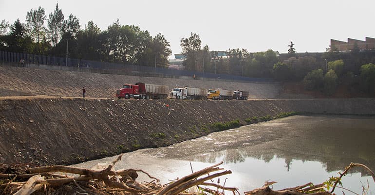 Avance de obra en la Presa San Joaquín - Foto 3 Avance de obra en la Presa San Joaquín - Foto 3